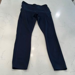 Athleta navy legging